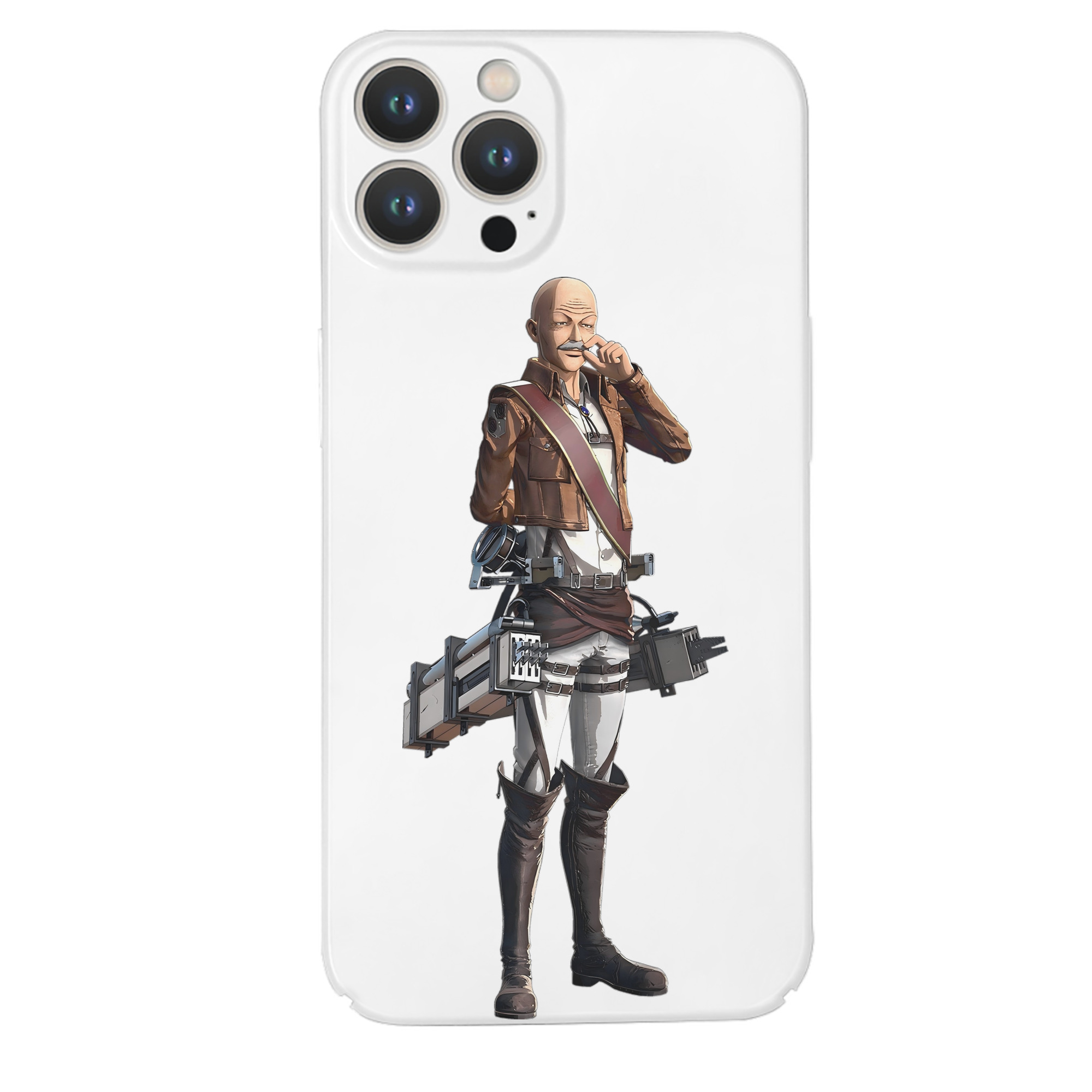 （画像用） 進撃の巨人 ドット·ピクシス Attack on Titan Dot Pixis 【iPhone 14シリーズ対応】ハードケース